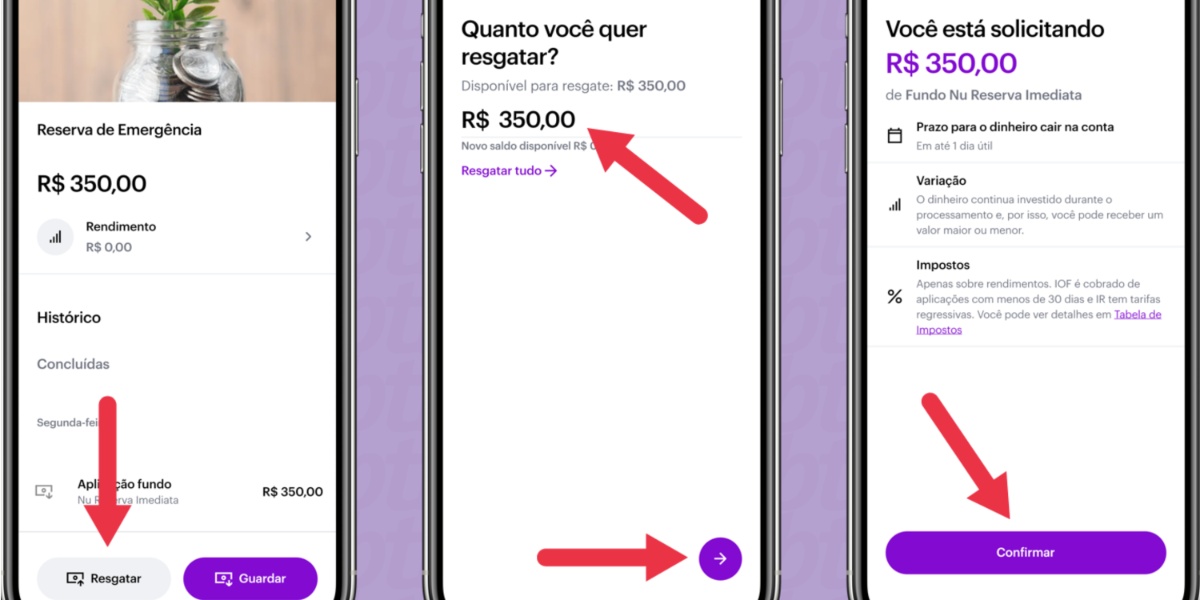 Nubank lança a Caixinha para ajudar os clientes à poupar e realizar investimentos (Imagem Reprodução Internet)