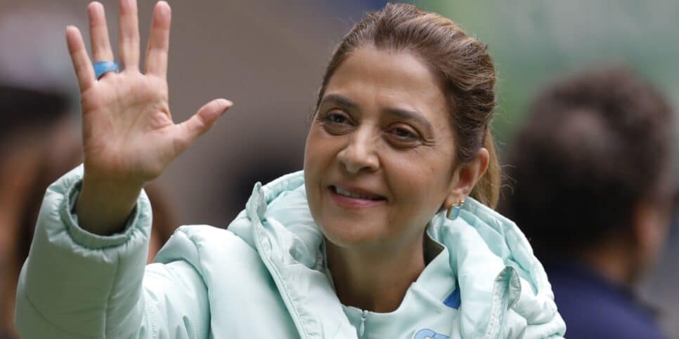 Leila Pereira, jogadores do Palmeiras (Imagem Reprodução Internet)