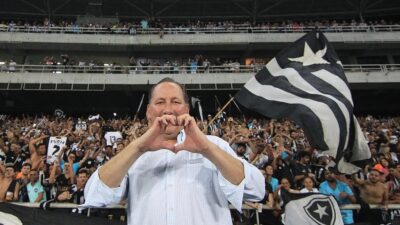 John Textor é empresário e dono da SAF do clube de futebol do Botafogo (Foto: Reprodução/ Vitor Silva)