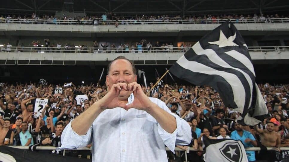 John Textor é empresário e dono da SAF do clube de futebol do Botafogo (Foto: Reprodução/ Vitor Silva)