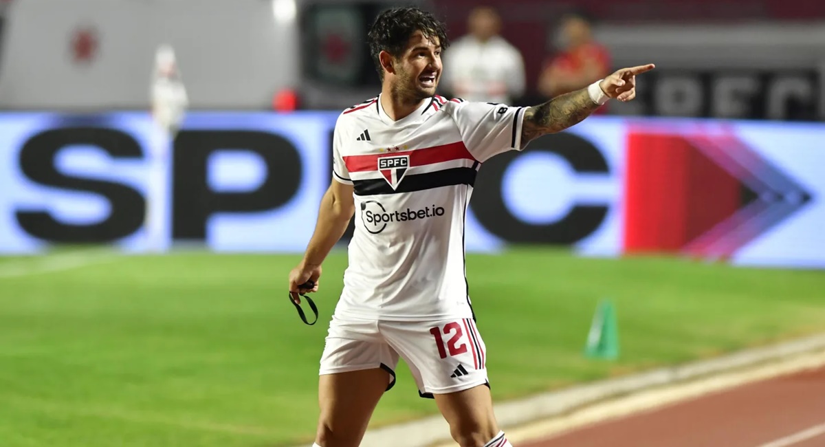 Alexandre Pato está em sua terceira passagem pelo clube do Tricolor Paulista (Foto: Reprodução/ Eduardo Carmim/ Photo Premium/ Gazeta Press)