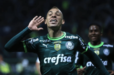 Palmeiras decide não punir Breno Lopes por gesto obsceno (Foto: Reprodução)