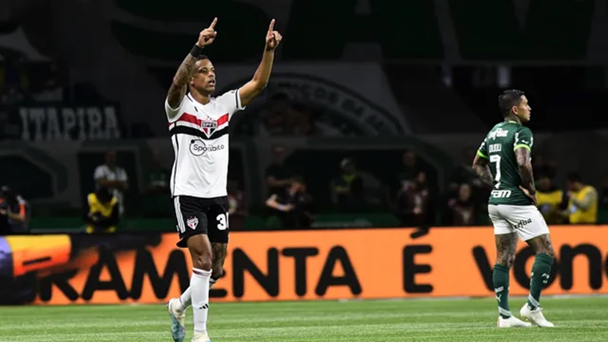 O atacante foi peça chave nas quartas de final da Copa do Brasil ao SPFC (Foto: Reprodução/ Marcos Ribolli)