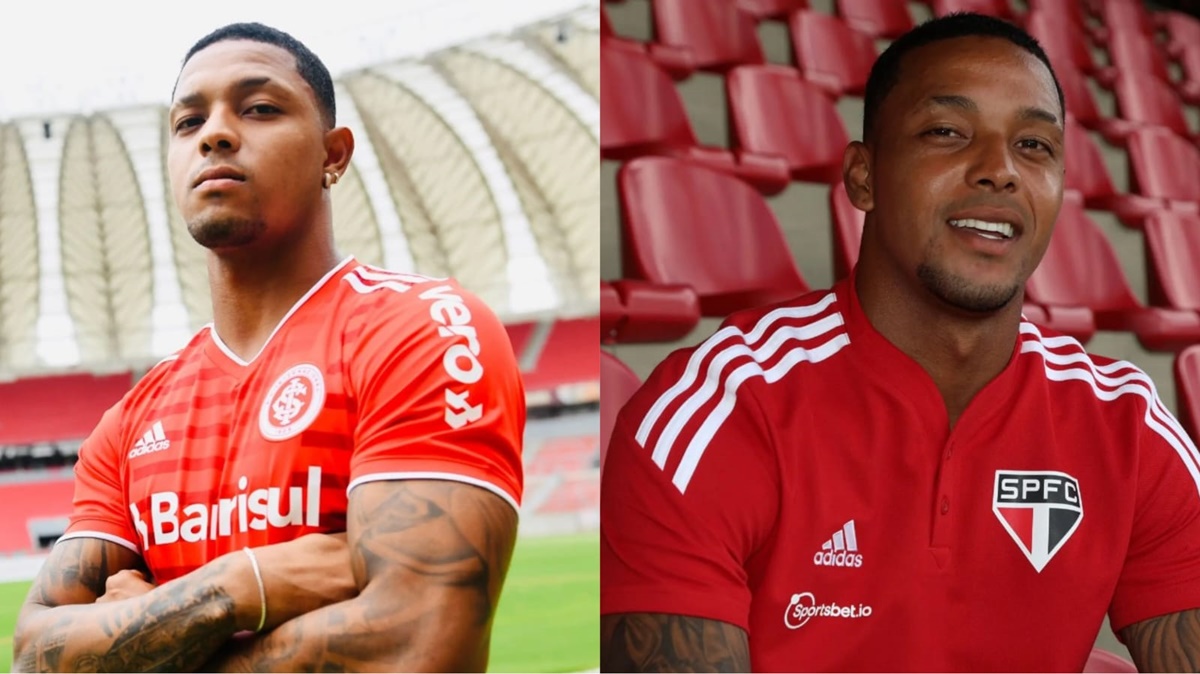 David é do Internacional e emprestado ao São Paulo (Fotos: Reprodução/ Divulgação/ Montagem)