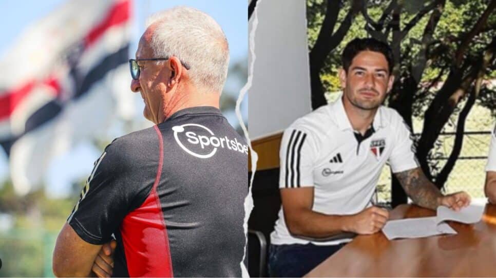 Dorival Jr estaria esnobando Alexandre Pato? Leia o artigo (Fotos: Reprodução/ Divulgação/ SPFC/ Instagram/ Montagem)