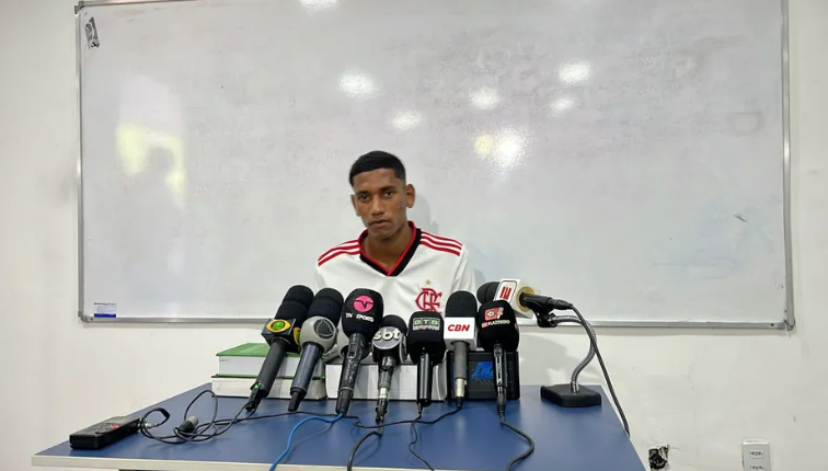 Leandro Campos falou sobre a agressão que sofreu por parte do vice-presidente do Flamengo (Foto: Gabriel Andrade)