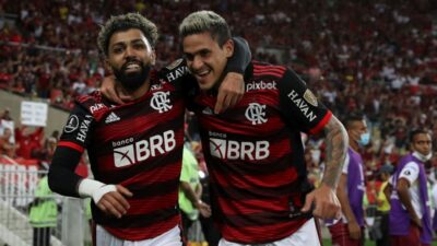 Gabigol e Pedro atuam pelo Flamengo (Foto: Getty Images)