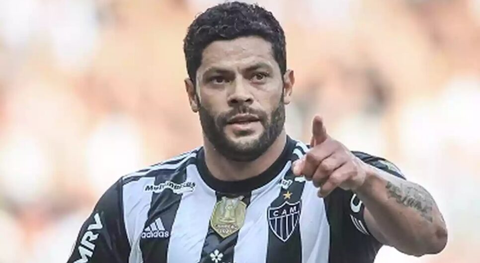 Felipão Hulk é o camisa 10 e artilheiro do Atlético Mineiro (Foto: Reprodução/ Pedro Souza)