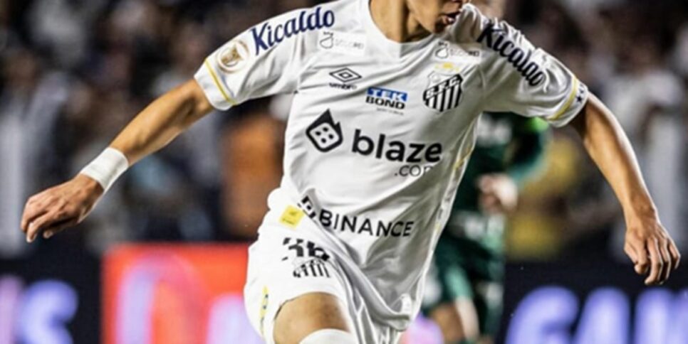 Jogador do Santos foi vendido a time da Premier League (Foto: Reprodução/ Instagram)