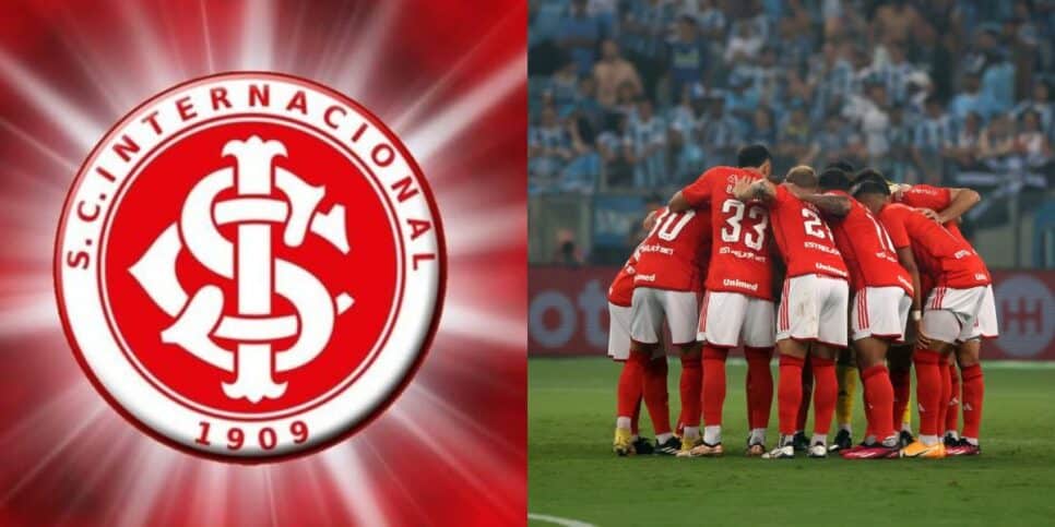 Jogadores do Internacional (Foto: Reprodução / Internet)