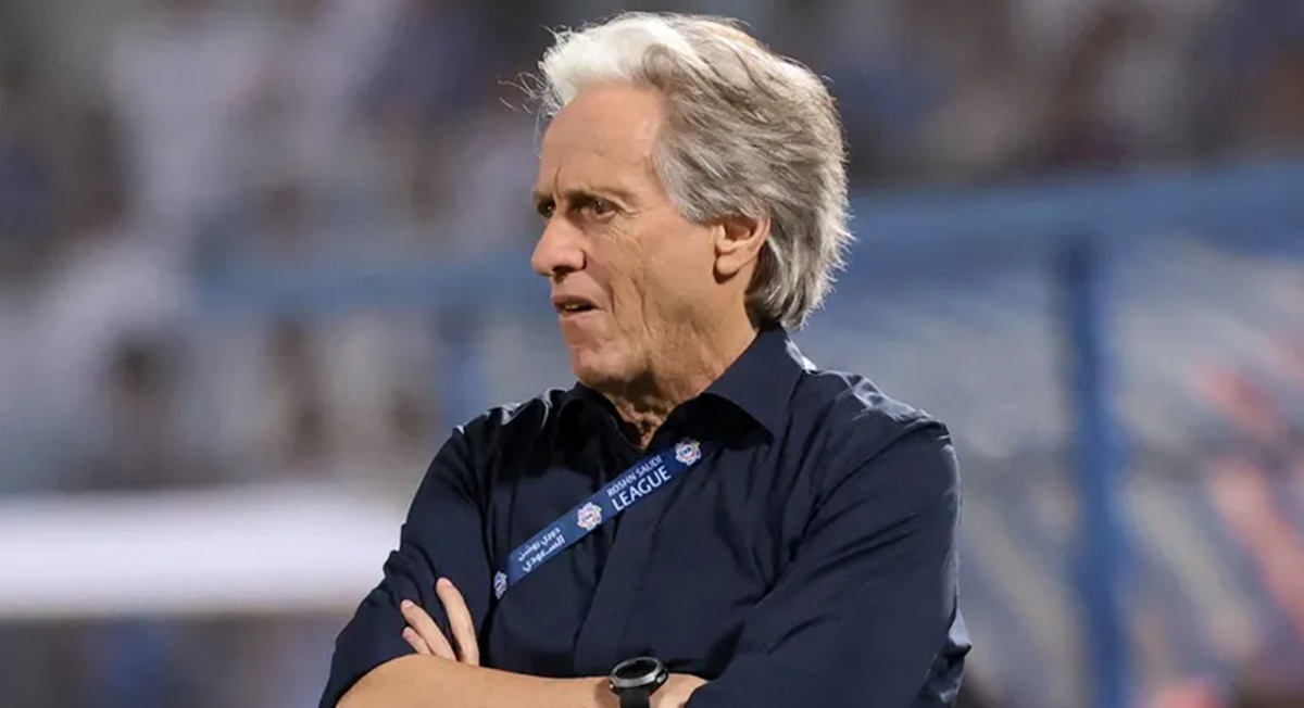 O técnico do clube de futebol da Arábia Saudita, Jorge Jesus (Foto: Reprodução/ Ahmed Yosri/ Reuters)