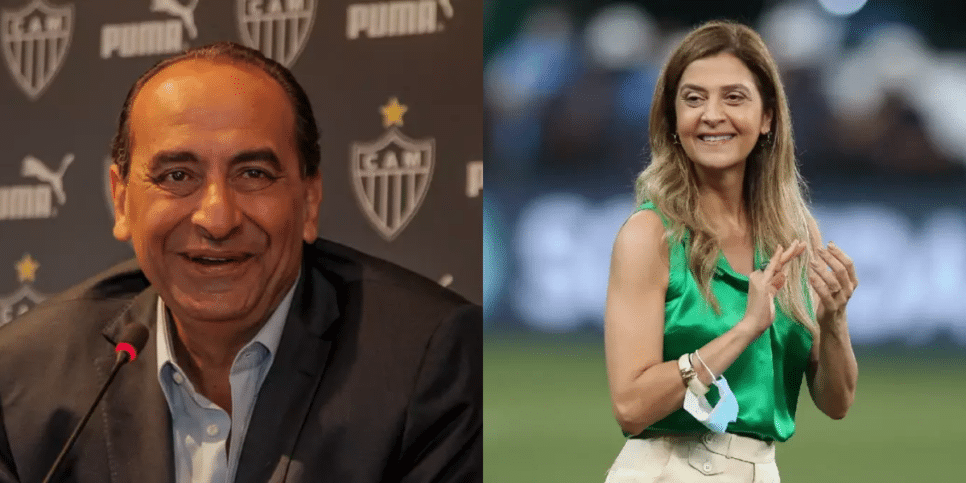 Ex-presidente do Atlético Mineiro solta bomba ao falar sobre a gestão do Palmeiras de Leila Pereira (Reprodução/Internet)