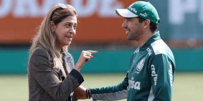Leila Pereira faz promessa para Abel e vai contratar lateral direito e +3 jogadores para o Palmeiras em 2024 (Reprodução/Internet)