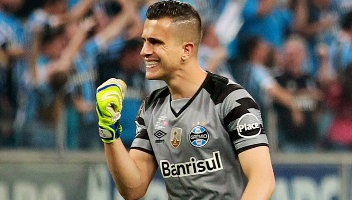 O goleiro Marcelo Grohe foi destaque no Grêmio e vendido a time da Arábia Saudita (Foto: Reprodução/ Internet)