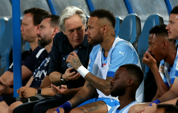 O técnico de futebol da Al-Hilal falou sobre o jogador da Seleção Brasileira (Foto: Reprodução)