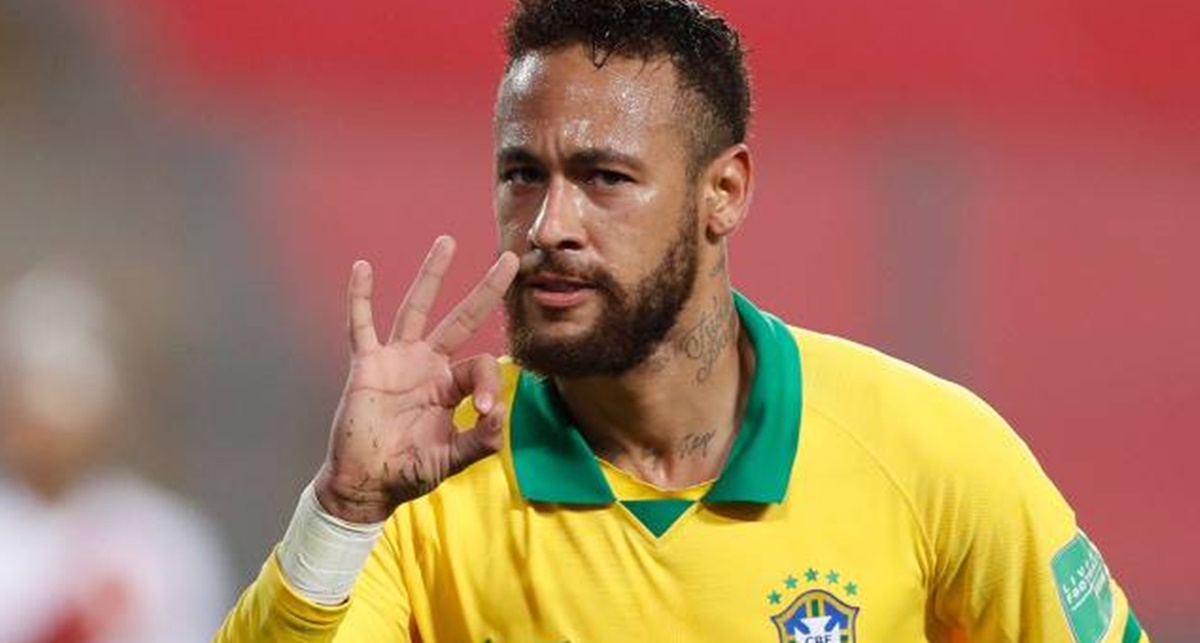 Neymar é camisa 10 da Seleção (Foto: Reprodução/ Paolo Aguiar/ AFP)