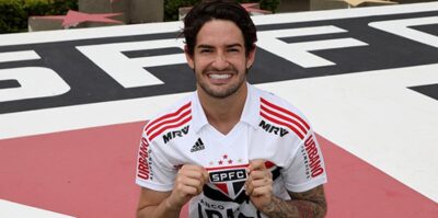 Alexandre Pato pode assinar com o Peixe ainda esse ano (Foto: Reprodução/ Divulgação/ SPFC)