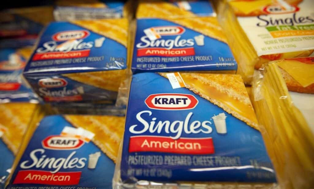 Queijos americanos da Kraft Singles (Imagem: Reprodução)