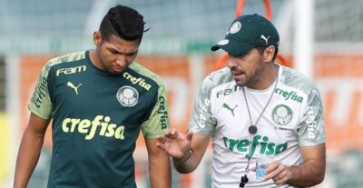 Imagem do post Abel Ferreira comemora ao ver substituto ideal de Rony surgir no Palmeiras