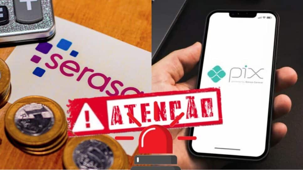 Serasa faz ALERTA sobre novo golpe do PIX (Fotos: Reprodução/ Internet/ Montagem)