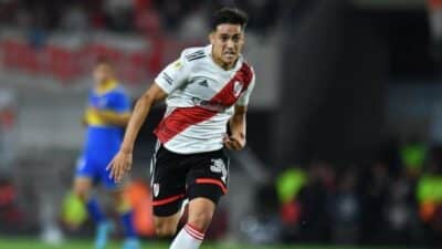 Imagem do post Duas potências da Série A miram Pablo Solari do River Plate em movimento bombástico no mercado da bola