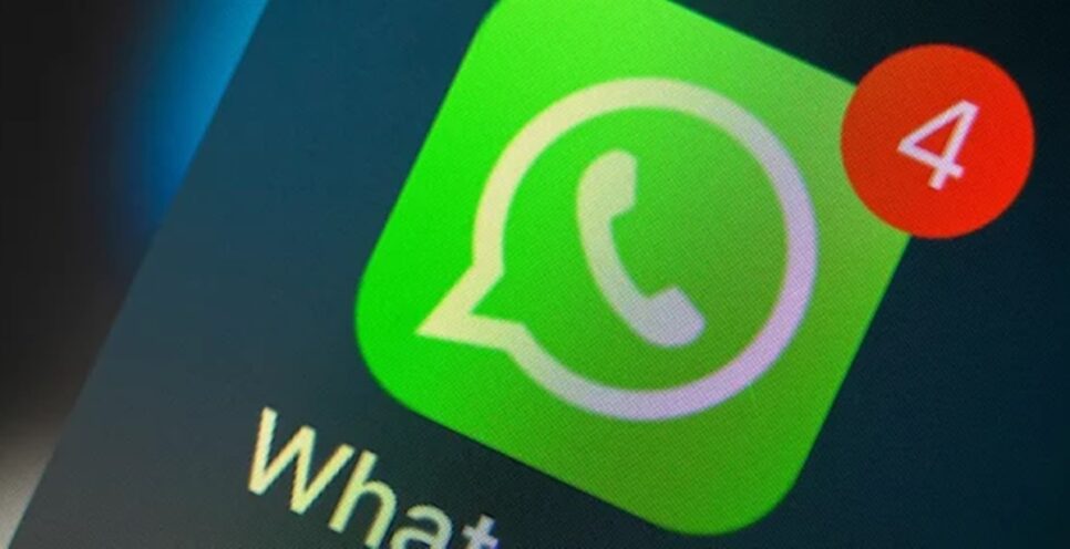 Notificação no app do WhatsApp (Foto: Reprodução/ Internet)