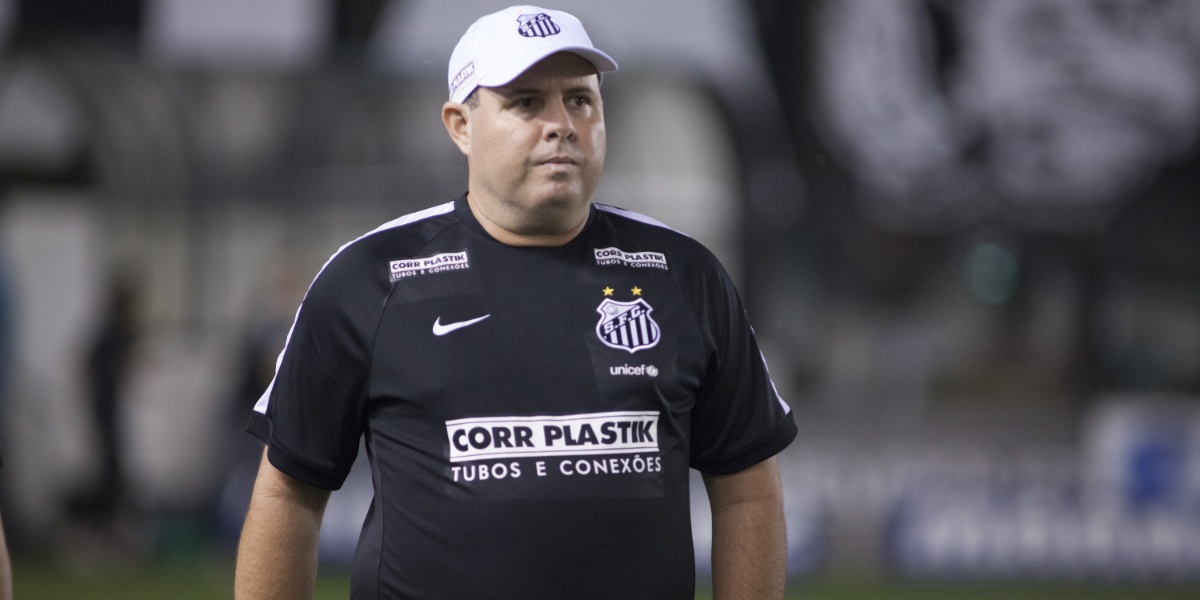 Marcelo Fernandes, técnico do Santos (Imagem Reprodução Internet)