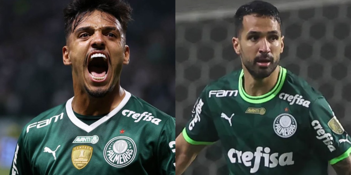 Gabriel Menino e Luan, jogadores do Palmeiras (Imagem Reprodução Internet)