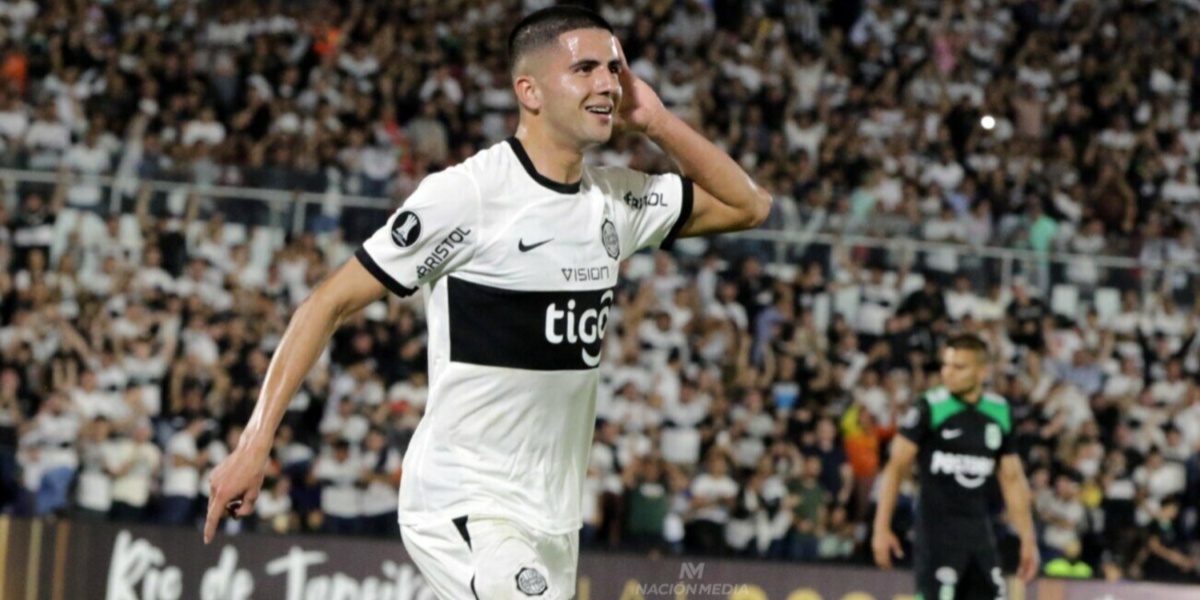 Mateo Gamarra, zagueiro do Olímpia (Imagem Reprodução Internet)