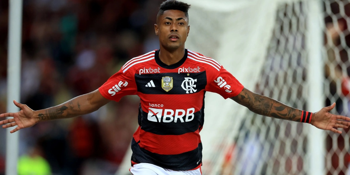 Bruno Henrique, jogador do Flamengo (Imagem Reprodução Internet)