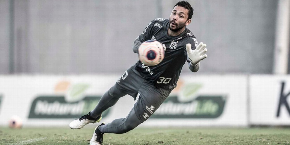 Vladimir, goleiro do clube Santos (Imagem Reprodução Internet)