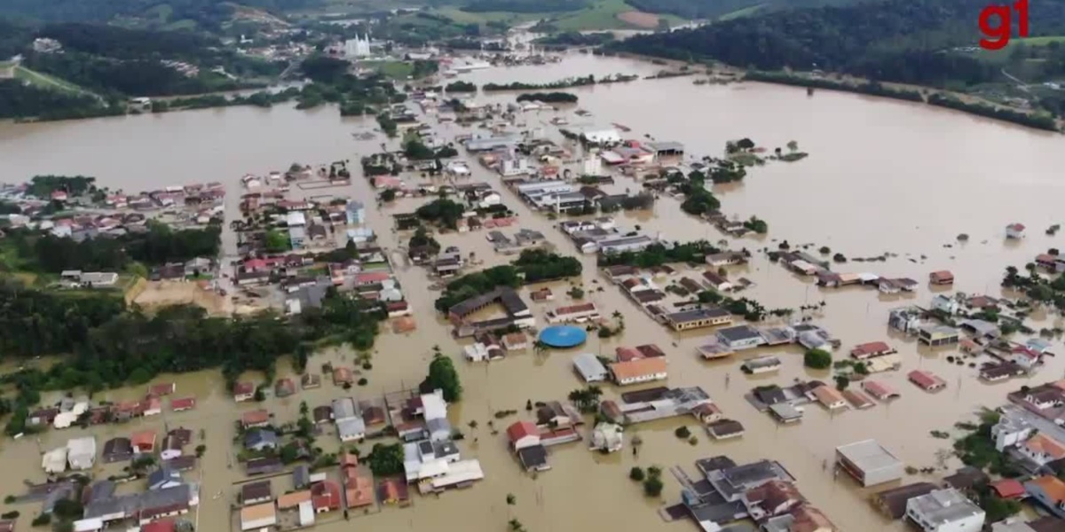 Governo de Santa Catarina libera auxílio de R$20 mil (Imagem Reprodução G1)