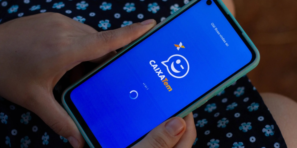 Caixa Tem, aplicativo utilizado para o pagamento de benefícios (Imagem Reprodução Internet)