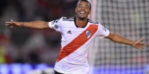 Nicolas de La Cruz, jogador uruguaio que atua no River Plate (Imagem Reprodução Internet)