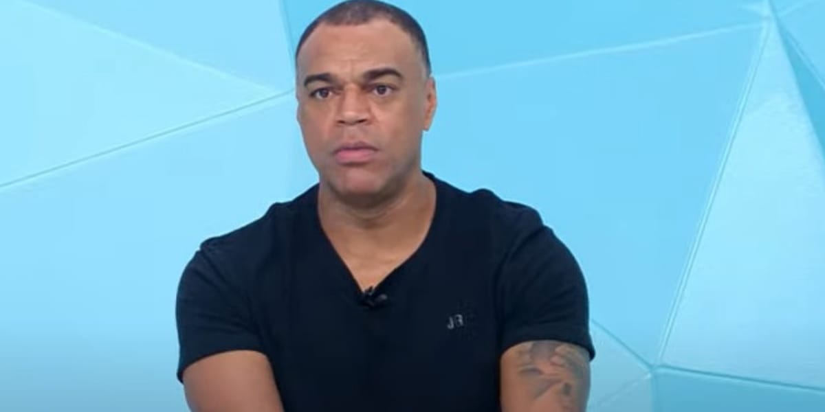 Comentarista esportivo, Denílson (Foto: Reprodução)