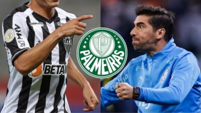 Imagem do post R$ 600 MIL AO MÊS para VOLTAR ao Brasil: Abel Ferreira QUER este ex-Atlético no Palmeiras em 2024