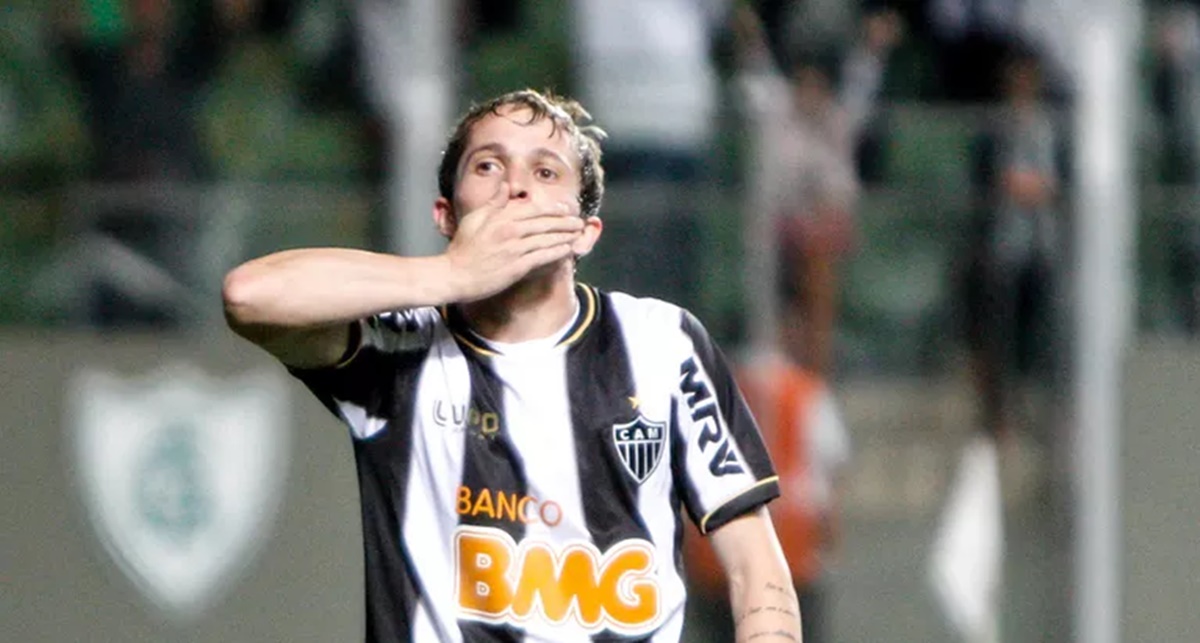 Bernard foi campeão da Libertadores pelo Atlético-MG e tem afinidade com o clube (Foto: Reprodução/ Bruno Cantini/ Atlético-MG)