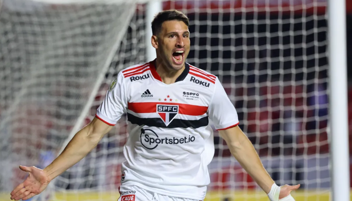 Calleri é jogador de futebol do São Paulo (Foto: Reprodução)