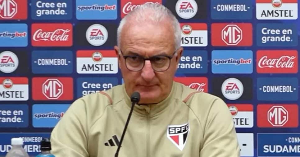 Dorival Júnior, técnico do SPFC não relaciona dois atletas (Foto: Reprodução/ Internet)