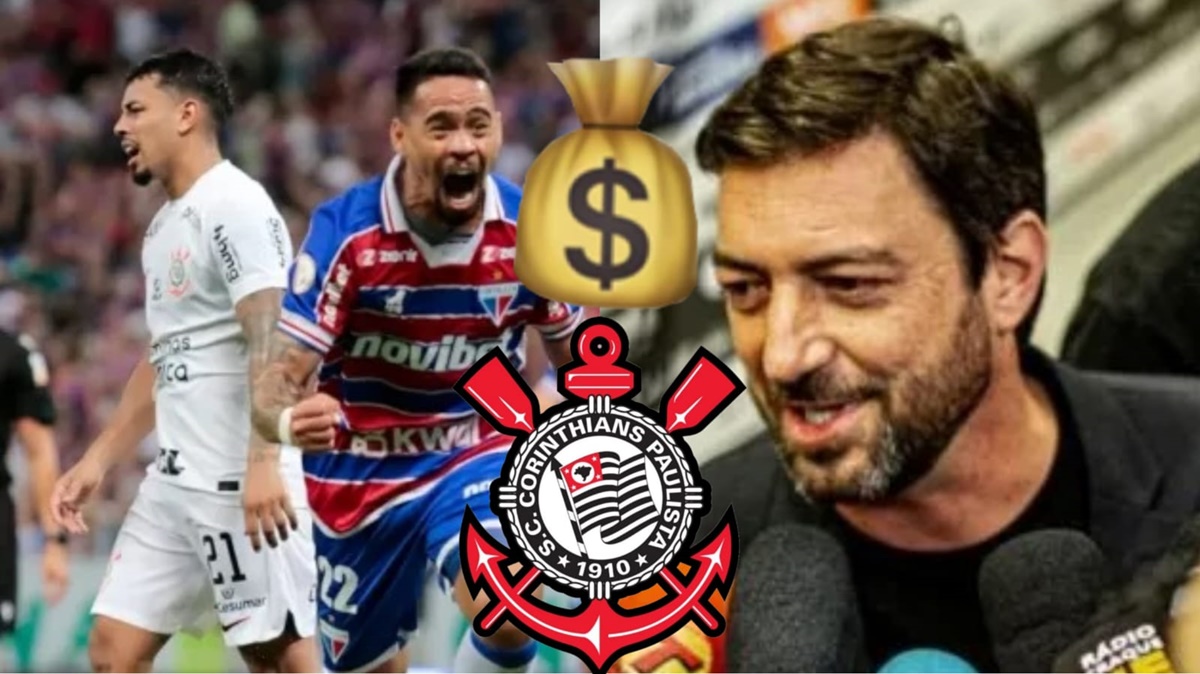 Duílio anuncia acordo de patrocínio milionário ao Corinthians horas antes da eliminação pelo Fortaleza na Sul-Americana (Fotos: Reprodução/ Internet/ Montagem)