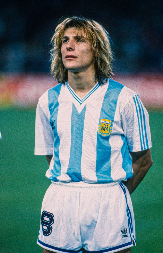 O famoso ex-jogador da seleção argentina, Caniggia está detido (Foto: Reprodução)