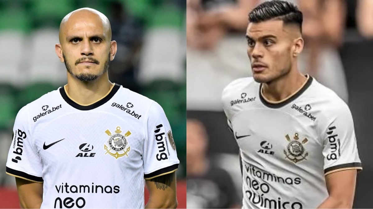 Fábio Santos e Fausto Veras são baixas confirmadas no próximo jogo do Corinthians (Fotos: Reprodução/ Internet/ Montagem)