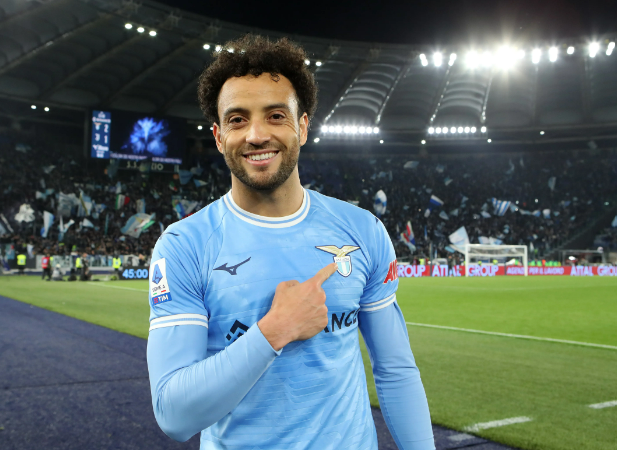 Felipe Anderson, do Lazio, é o mais novo reforço da equipe comandada por Abel Ferreira (Foto: Getty Imagens)