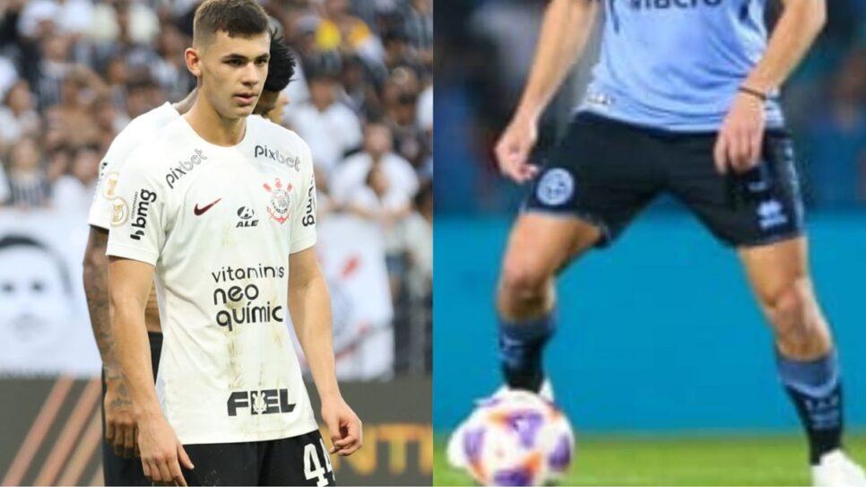 Gabriel Moscardo pode ser vendido para Corinthians trazer argentino cobiçado no mercado (Fotos: Reprodução/ Instagram/ Montagem)