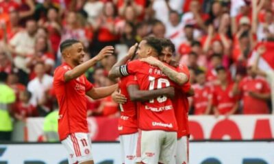 Imagem do post Internacional surpreende com sete gols e empurra o Santos para a zona de rebaixamento após goleada