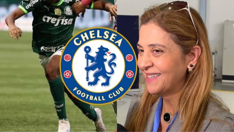 Leila Pereira recebe oferta do Chelsea por este medalhão do Palmeiras (Fotos: Reprodução/ Cesar Greco/ SEP/ Lance!/ Montagem)