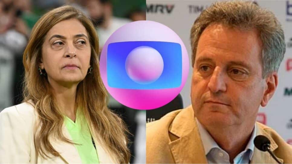 Leila Pereira e Rodolfo Landim podem ser unidos por proposta bilionária da TV Globo (Fotos: Reprodução/ SEP/ CRF/ Montagem)