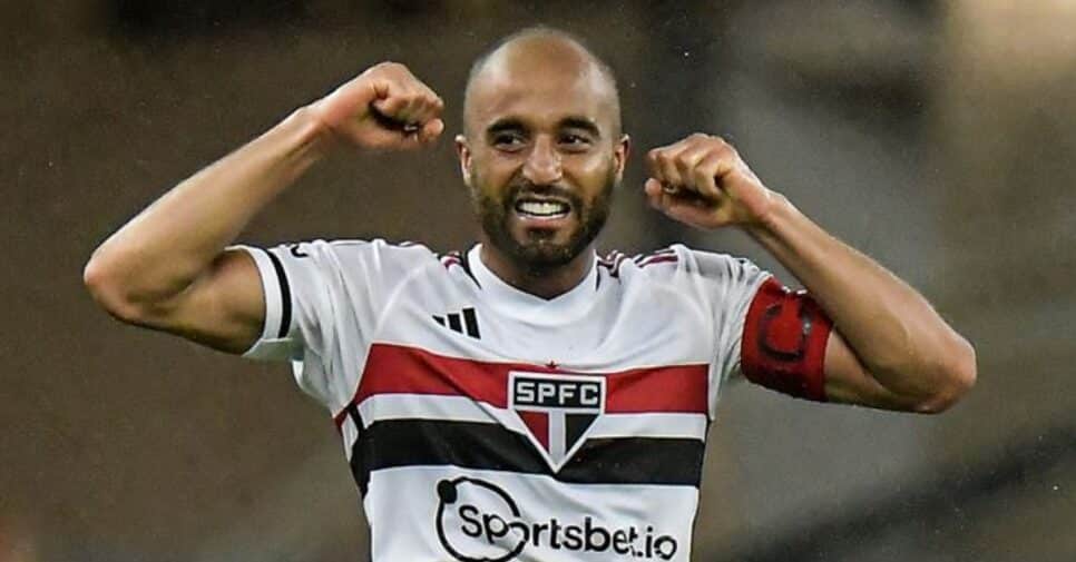 O jogador de futebol é projeto do São Paulo para a temporada de 2024 (Foto: Repridução/ Internet/ SPFC)