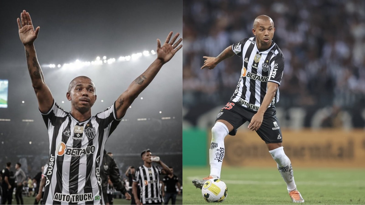 Mariano do Atlético-MG está afastado devido a lesão (Fotos: Reprodução/ Internet/ Montagem)