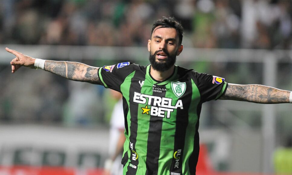 Gonzalo Mastriani pode deixar o América Mineiro na próxima temporada (Foto: Alexandre Guzanshe/EM/D.A Press. Brasil. Belo Horizonte - MG)